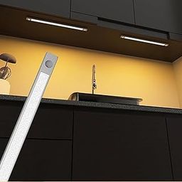 Groeien LED Ultra Slim 4W Under Cabinet Lighting and Kitchen Lights Under Counter Lighting, Led Profile Light(Warm White, LED) (1, 1 FEET)-24
