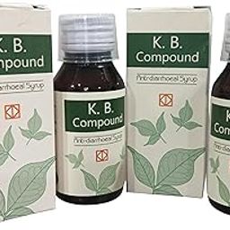AmrutWell Radiance Syrup K B Compound - Ayurvedic Antidiarrheal Syrup for Diarrhoea, Dysentery & Loose Motions Relief - Natural Digestion Support - 50ml - 2 Bottle Value Pack (100ml Total)-image-32