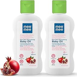 Mee Mee Mild Baby Oil - Enriched with Fruit Extracts, Gentle Formula, Clinically Proven Safety, Pure & Tender Care (200ml, 2-Pack)-image-50
