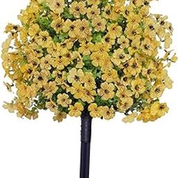 The Style Sutra Artificial Violet Flower Garden Stake with Ground Spikes for Home Decoration yellow|1 Artificial Violet Flower Garden Stake| Statues & Lawn Ornaments-image-25