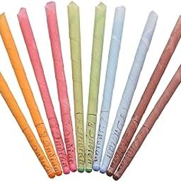 R A Products Acupressure 10Pcs Ear Candles Ear Wax Cleaner Removal Ear Candling Erapy Ear Care Candling Cone Candle Relaxation-image-34