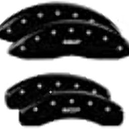 MGP Caliper Covers 16244SMGPBK MGP Black Powder Coat Finish, Silver Characters, Set of 4-image-66