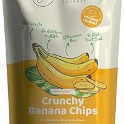 Flyberry Gourmet Vacuum Cooked Banana Chips 100 g - No Palm Oil, Less than 6% Rice Bran Oil, Healthy Snacking with High Nutrient Content, No Added Preservatives-image-42