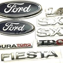 VDBB CAR Badge Emblem Monogram Logo Decals wrap Sticker Symbol 3D Compatible with Fiesta KIT13-image-12