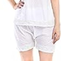 White Night Dress Set for Women and Girls (Large)-image-45
