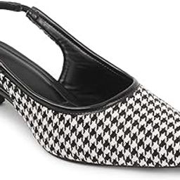 Women Comfortable Kitten Heel Pointed Toe Slingback Fashion Shoes for Daily use, Office use, Casual use-picture-12