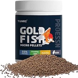 Gold Fish Food with 55% Protein Rich | Premium Food | 100g,1MM Pellets | Exclusive Taiwan Formula for Gold Fish-18