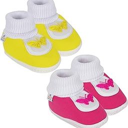 Unisex Booties For 6 To 12 Months (Yellow,Pink) -SK127andSK129-image-61