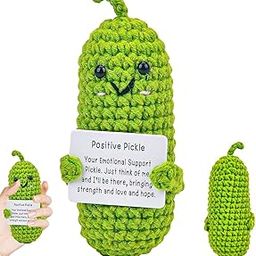 IN-IMAGINE Crochet Toys, Crochet, Crochet Gifts, Crochet Dolls Rich and Colorful Cucumber Toys are Trustworthy Gifts and Beautiful Ornaments That Can Be Given as Gifts (1.96 * 4.33in)-image-43