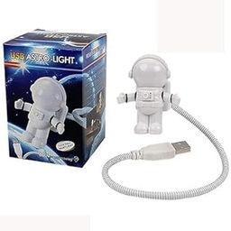 RSP_Astronaut USB LED Reading Light, Flexible Gooseneck Desk Lamp, White-16