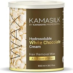 KAMASLIK BY KAMAKHYA PROFESSIONAL Hydrosoluble White Chocolate CREAM HAIR REMOVAL WAX ALL TYPE OF HAIR 800 ML-image-24
