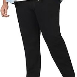 Men's Regular Fit Mid Rise Washed Jeans Stretchable-image-86
