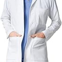 Seemesh Labcoat Full Sleeves Unisex Colour White Size Large_L-image-70