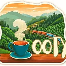 Ooty Fridge Magnet | Souvenir from Tamil Nadu | Ooty Souvenir - Wander Tag-image-51