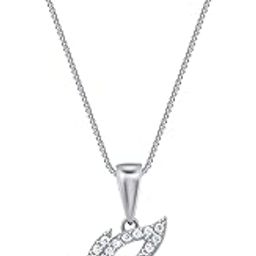 Jewels Flute Pendant Necklace with Peacock Feather Design | 925 Sterling Silver and Rose Gold-Plated | Gift for Women and Girls | Minimal Jewelry-image-36