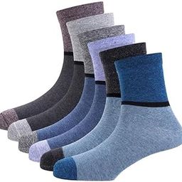 Superior Comfort Cotton Men's Socks - Pack of 6, Multicolor-image-68