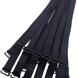Adjustable Bra Straps Replacement 10/12/15/18/20mm Wide Black White Beige-picture-28