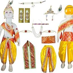Rudra Fancy Dress krishna costumes for kids | krishna dress for boys & girls fancy dress competition for age group 3 Months to 12 yrs-image-78