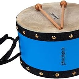 MusicPeople Kids Big Play Drum With Sticks (Wooden Shell) (Blue) Ideal For Child Activity (Made In India) Handmade Product-30