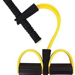 SPRADE 4-Tube Exercise Pedal Pull Reducer - Resistance Band Yoga Sports Equipment for Belly Abdomen Waist Arm Leg Stretching Exercise, Portable Home Gym Sit-ups Device with Elastic-0