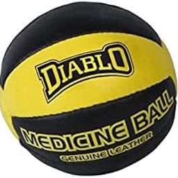 Diablo 1kg Genuine Leather No Bounce Medicine Ball for Fitness Workout-picture-9