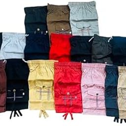 Elegant Design 100% Cotton Solid Color Shorts for Boys and Girls Regular Fit Multicolor (Pack of Any 3)-image-98