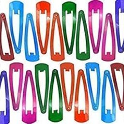 Drishti Original Jp Hair Tic Tac Multi-Color Metal Mediam & Small Mix Size For Girls & Women Pack Of 12 Set Of 3 (18 Pair)-13