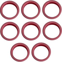 CALANDIS 8Pcs Luggage Wheels Covers 2.09'' Diamter Heavy Duty Low Noise Scratch Guard Pink | Travel | Luggage-image-63