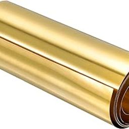 uxcell Brass Sheet Roll, 1Pcs 40" x 6" x 0.0079" H62 Metal Foil Plate for Crafts, Electrical Repairs, Industry-image-76