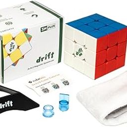 Cubelelo Drift 3M Plus 3x3 (Magnetic) Stickerless Cube | Drift + | Customized & Improved Version of MoYu RS3M | Speedcube for Kids & Adults | Magic Speedy Stress Buster Brainstorming Puzzle-21