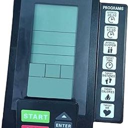 UJEAVETTE Rowing Machine Counter Wireless Monitor Speedometer for Exercise Bike Riding-73