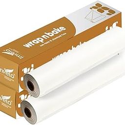 Imvelo Wrapping n Baking Paper Roll 20 Mtr - Non-Stick, Oil Proof Butter Roll for Baking, Food Safe, Chemical Free Parchment Paper for Air Fryer, Oven, and Microwave, Baking Essentials - Pack of 2-image-58