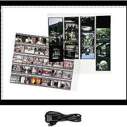 YCCLDIPL A3 Slide Viewer |Film Negatives & Old Slides Scanning Light Box | Light Pad Backlight | Negative Viewer | Hands-Free Ultra-Thin Ultimate Brightness (Includes USB Adapter) - Black-10