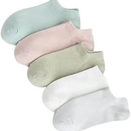 Premium Cotton Casual Ankle Length Socks (Pack of 5 Pairs) - Free Size, Anti-Slip, Multicolor Striped, Breathable Socks for Women & Girls-image-71