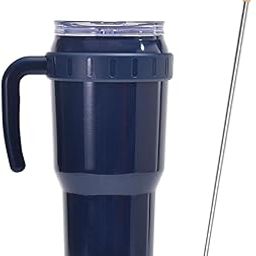 HEAVENGLOW 40oz Tumbler with Handle Outdoor Portable Leakproof Fit in Car Blue-image-48