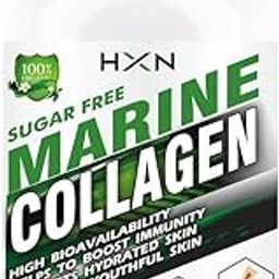 Collagen Supplements For Women, Marine Protein Peptides With Hyaluronic Acid, Vitamin C, E, B12, Glutathione Powder, Biotin, and Grape Seed Extract To boost Skin, Face & Hair Health-60 Tablets-18