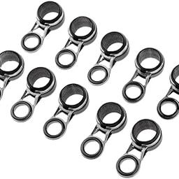 CALANDIS® 10pcs Saltwater Fishing Rod Guide Eye Ring Fish Pole Line Ring Building 12 | Sporting Goods | Fishing | Rods | Rod Building & Repair | Guides, Tips & Ferrules-image-81