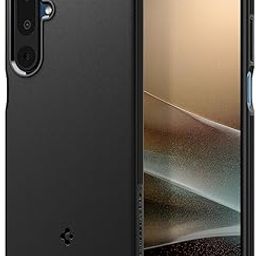 Spigen Essential Sand Blast for Samsung Galaxy M16 5G / F16 5G Case, Galaxy M16 / F16 5G Back Cover (2025) - Matte Black-16