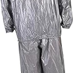 CALANDIS® Fitness Sauna Suit Women Men Quick Sweat Sweat Suit for Exercise M Silver-image-46