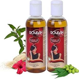 Multani Rovaan Kesh Tail | Goodness Of Bhringraj | Helps In Hair Care, Growth, Premature Greying | Supports In Hair Fall Reduction | 100 Ml (Pack of 2)-image-2