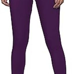 Women's Cotton Leggings | Soft, Stretchable & Comfortable | Available in S to 3XL | Perfect for Casual, Gym, Yoga Finest Fabric, Full-Length, High-Waisted Design - Purple-image-96