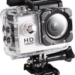 Serounder Action Camera 4K 12MP Waterproof 30m Outdoor Sports Video DV Camera 1080P Full HD LCD Mini Camcorder with 900mAh Rechargeable Batteries and Mounting Accessories Kits(White)-image-49