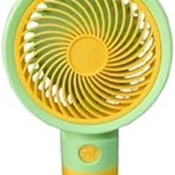 UrbanNest Portable Rechargeable Hand Fan with Stand Dual Use Handheld & Desk Fan | Cute Design USB Fan - Quiet, Powerful & USB Rechargeable Mini Fan for Home, Office, Travel & Outdoor Cooling-image-91