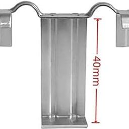 Ubervia 10Pcs Solar Panel Drainage Clips Sturdy Photovoltaic Panel Water Guide Clamp 40mm-image-21