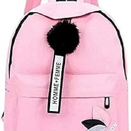 Preppy Style Fashion Waterproof Women Girls Backpack Korean Design Drawstring Chain travel College Office Bag Laptop Backpack-picture-44