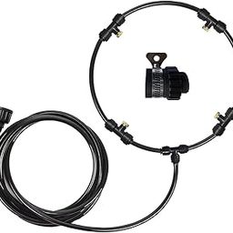 ATORSE™ Outdoor Fan Misting Cooling System with Adapter PP Adapter 24inch|Home & Garden|Home Improvement|Heating, Cooling & Air|Portable Fans-29