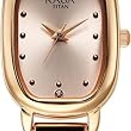 Titan Raga Showstopper 2.0 Quartz Rose Gold Dial Analog Watch for Women-95309Wm01-image-37