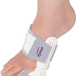TYNOR Bunion Splint, for men & women, Durable Metal and Foam Construction for Toe Alignment and Pain Relief | Universal Size, Pack of 1 (White)-29
