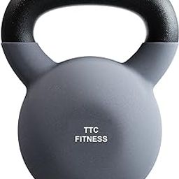 TTC Fitness Neoprene Kettlebell, Kettlebells Weight, Neoprene Coated Kettlebell for Gym Exercise 16kg-image-112