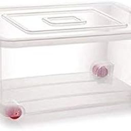 Nakoda Plastic Container - 16L, 1 Piece, Transparent, (41.5 x 30.8 x 20.6) cm-19